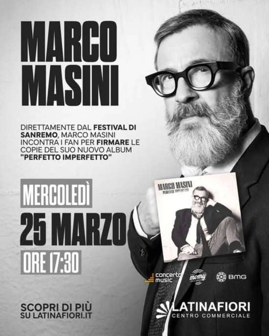 Firmacopie Marco Masini